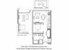 Studio B floor plan Studio B floor plan at Cannery Park by Windsor, San Jose, California